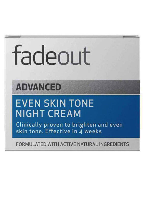 

Fadeout Advanced Even Tone Night Cream, 50ml