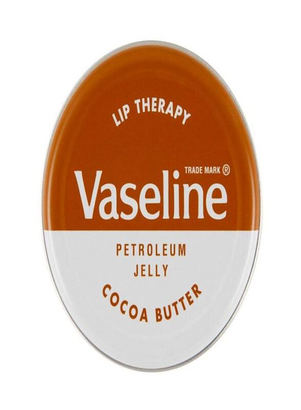 Vaseline Lip Therapy Cocoa Butter Balm Tin, 17g