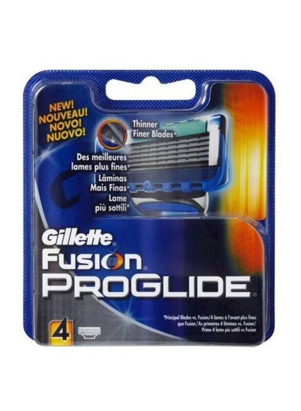 

Gillette Fusion Proglide Razor Blades Cartridges, 4 Pieces