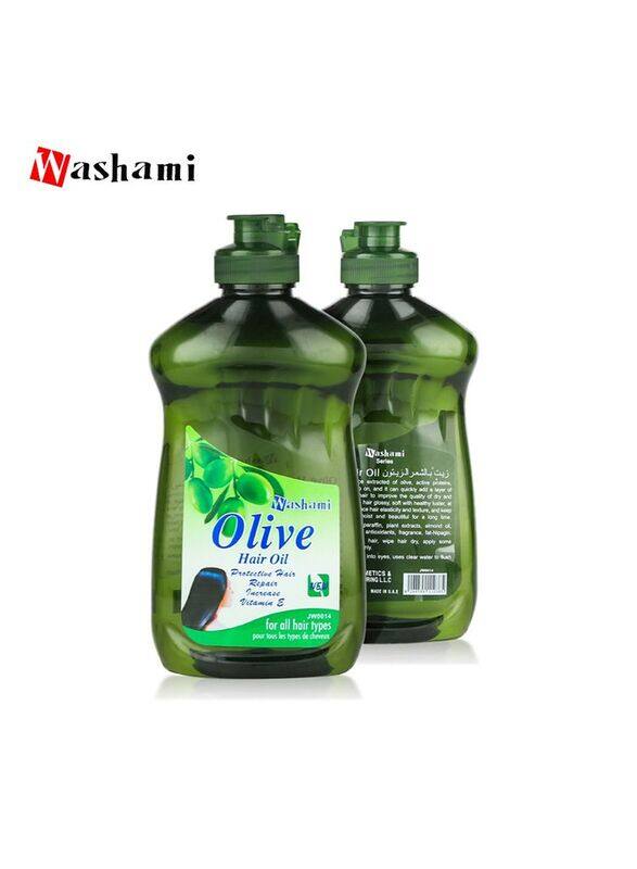

Washmi Nourishing Olive Hair Oil for All Hair Type, 250ml