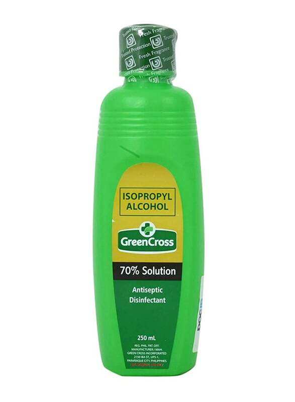 

Green Cross Isopropyl Alcohol Antiseptic Disinfectant, 250ml