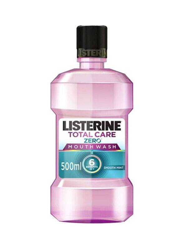 

Listerine Total Care Zero Alcohol Smooth Mint Mouthwash, 500ml
