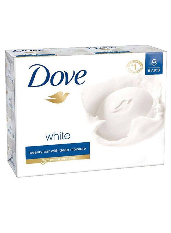 

Dove White Beauty Soap Bar, 24 x 113gm