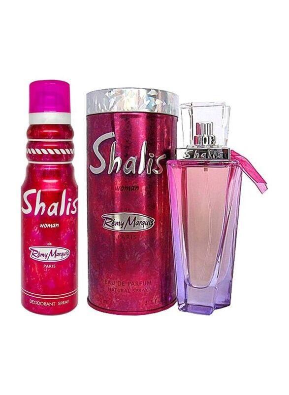 

Remy Marquis 2-Piece Shalis Perfume Gift Set for Women 100ml EDP Perfume 175ml Body Spray