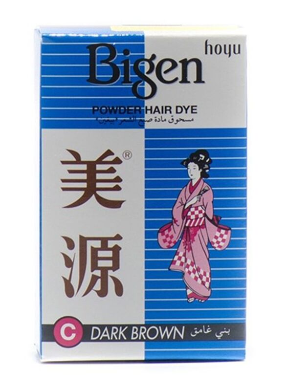 

Bigen Powder Hair Dye, 41053, 6g, Dark Brown