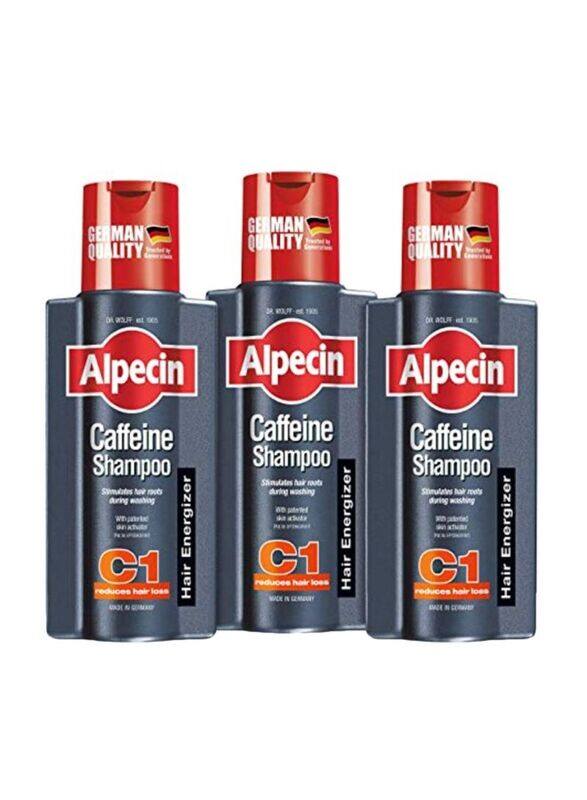 

Alpecin Caffeine Shampoo Set for All Hair Types, 3 x 250ml