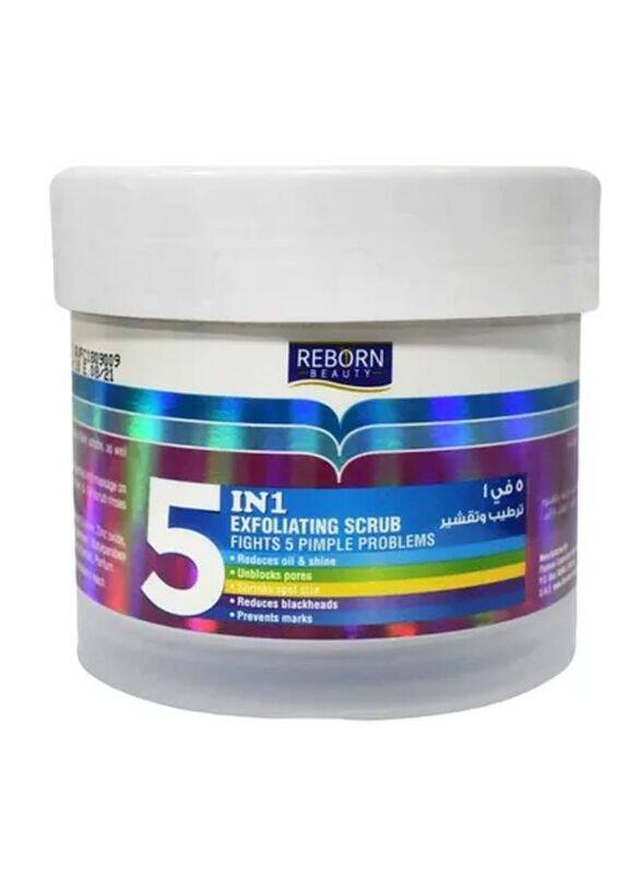 

Reborn 5 In 1 Exfoliating Scrub, 500ml
