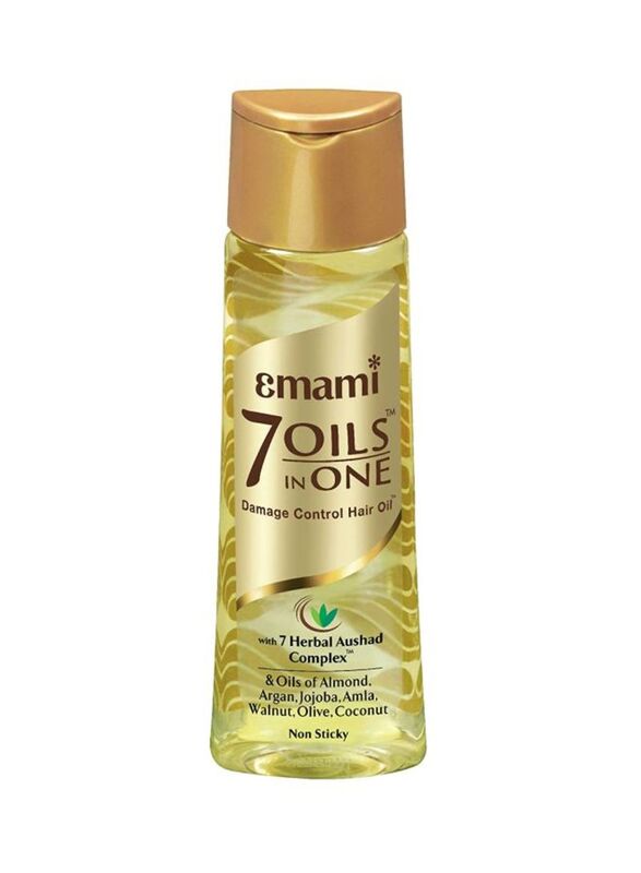 Emami 7-in-1 Damage Control Hair Oil for Frizzy Hair, 300ml