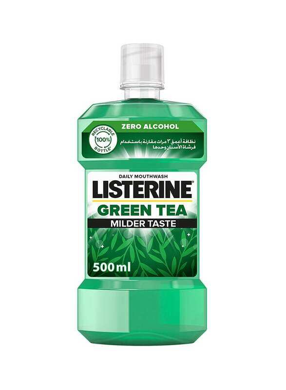 

Listerine Green Tea Mouthwash, 500ml