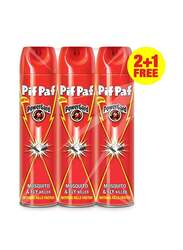 Pif Paff Insta Kill Mosquito & Fly Killer, 3 x 400 ml