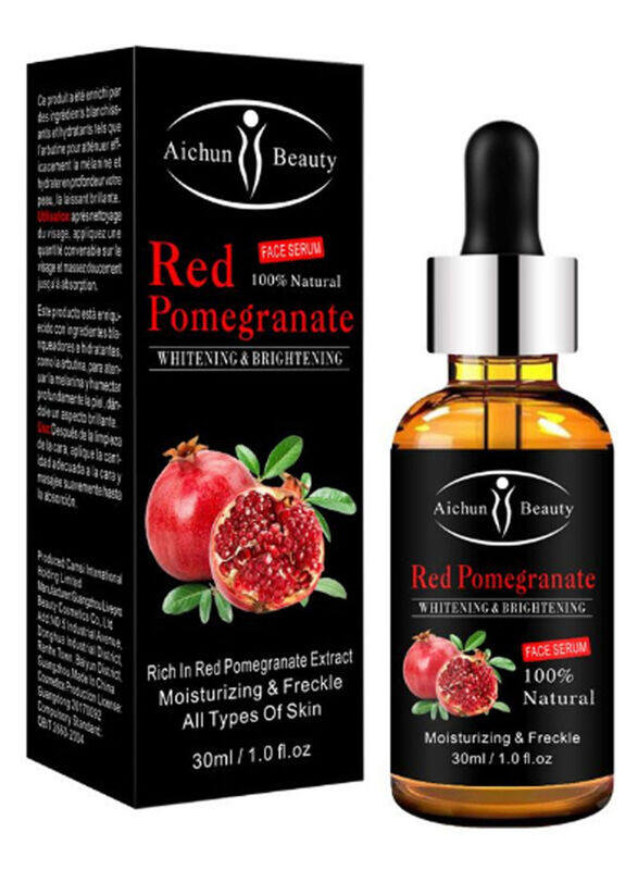 

Aichun Beauty Red Pomegranate Moisturizing Facial Serum, 30ml