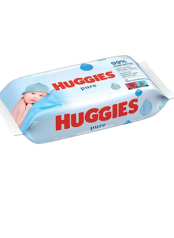 Huggies 560 Pieces 99% Pure Water Wipes for Babies