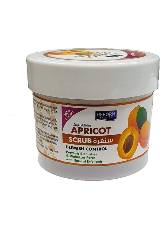 Reborn Deep Exfoliantig Apricot Scrub Blemish Control, 500ml