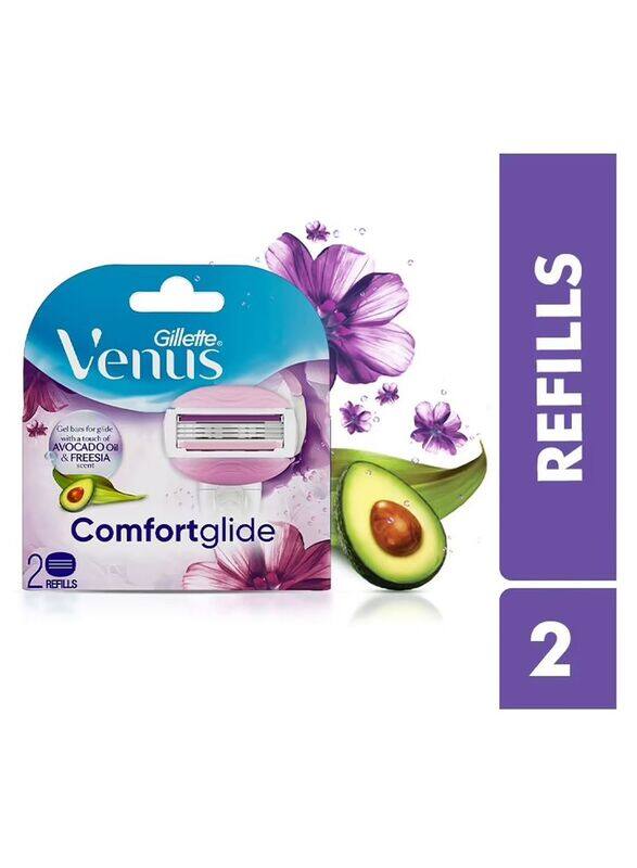 

Gillette Venus Comfortglide Razor Blades, 2 Pieces
