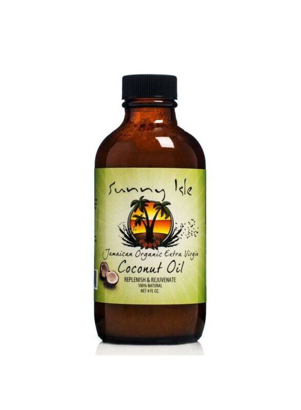 

Sunny Isle Jamaican Organic Extra Virgin Coconut Oil for All Hair Types, 4oz