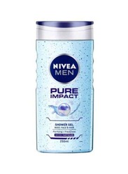 Nivea Men Pure Impact Shower Gel, 250ml