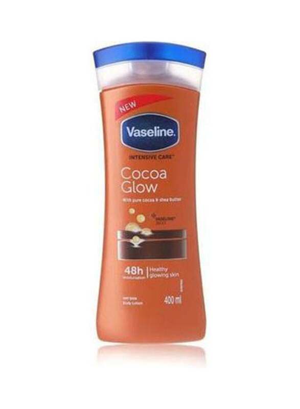 Vaseline Intensive Care Cocoa Glow Body Lotion, 400ml