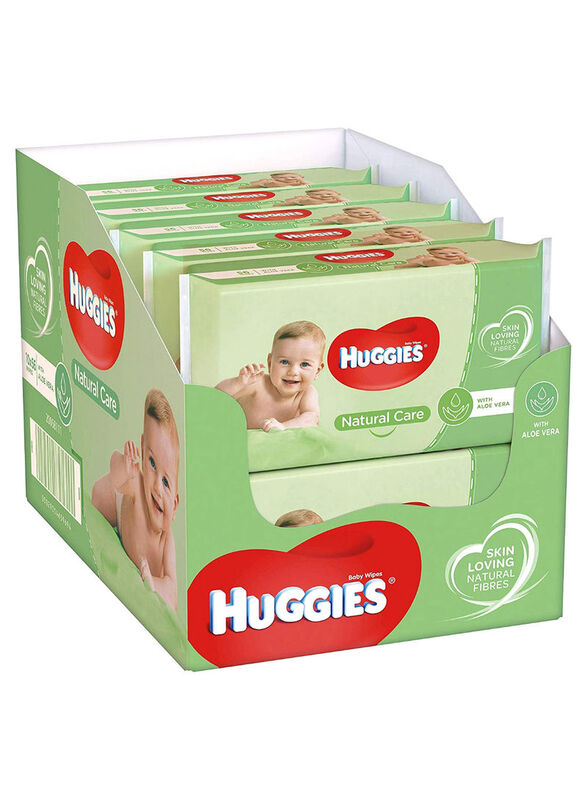 Huggies 560-Pieces Natural Care Baby Wipes