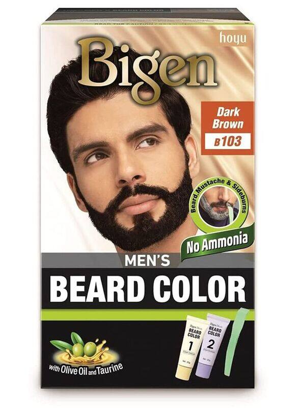 

Bigen Bigen Ammonia Free Beard Dye, Dark Brown B103