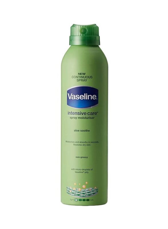 Vaseline Intensive Care Aloe Soothe Moisturizing Spray, 184g