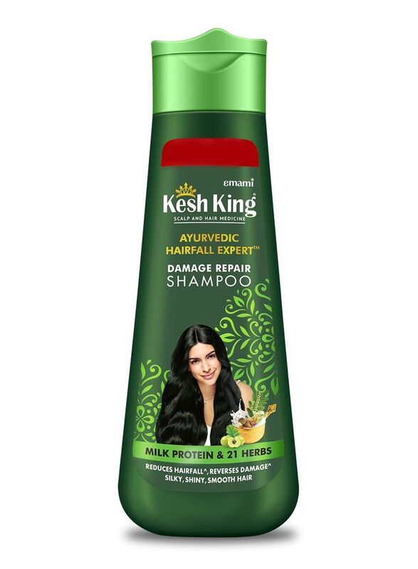 Kesh King Scalp & Hair Medicine Ayurvedic Hair fall Expert Damage Repair Shampoo, 340 ml