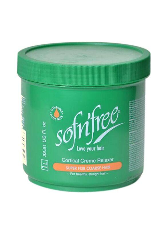 Sofn'free Cortical Creme Relaxer for All Hair Type, 1000ml