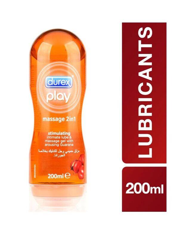 

Durex Play 2 In 1 Massage Stimulating Lubricant Gel & Massage Gel, 200ml