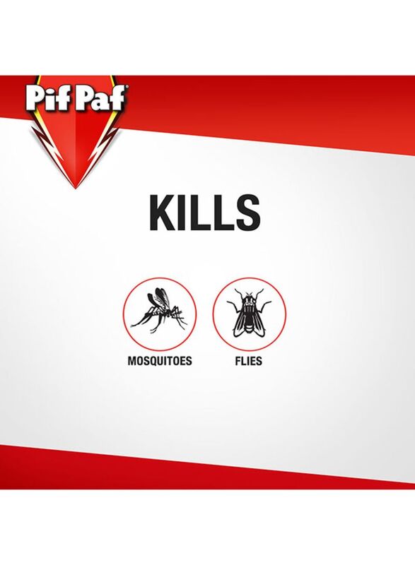 Pif Paff Insta Kill Mosquito & Fly Killer, 3 x 400 ml