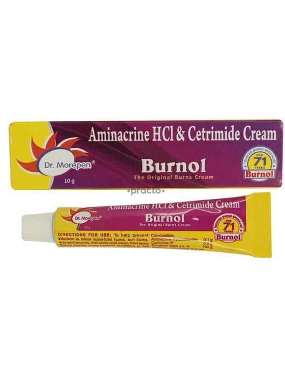 

Dr. Morepen Antiseptic Original Burns Cream, 20gm