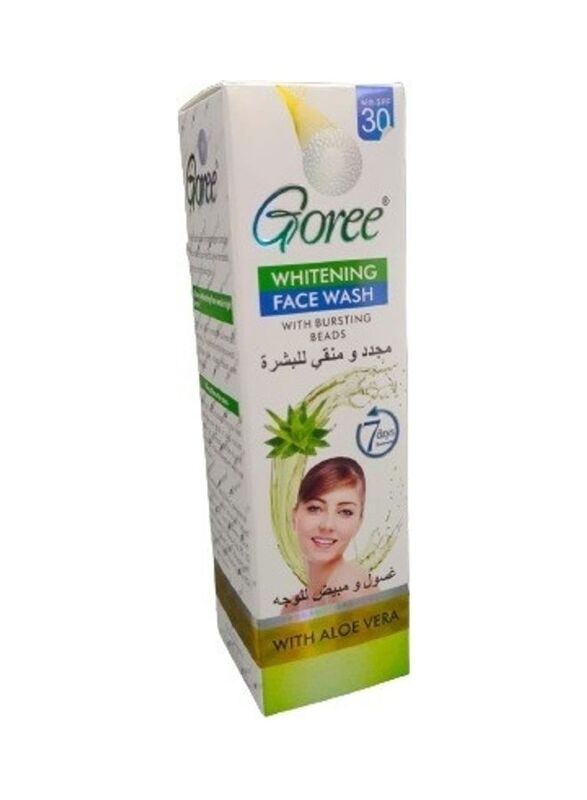 Goree Whitening Face Wash with Bursting Beads, 1 Piece