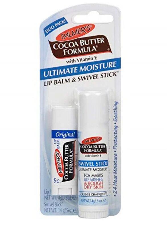 

Palmer's Cocoa Butter Formula Ultimate Moisture Lip Balm Set, 2 x 14gm