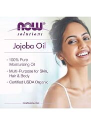 Now Foods Pure Organic Jojoba Moisturizing Oil, 2 x 4oz