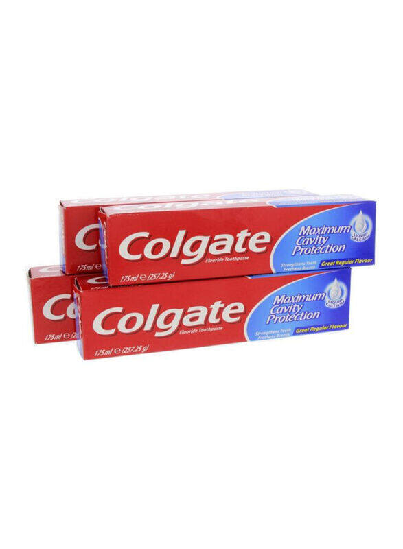 

Colgate Maximum Cavity Protection Toothpaste Set, 4 x 400ml