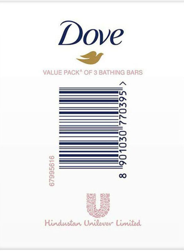 Dove Pink Rosa Beauty Cream Soap Bar, 8 x 100gm