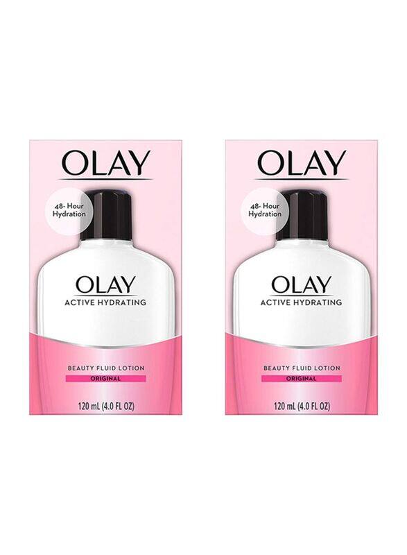 

Olay Active Hydrating Beauty Fluid Lotion, 2 x 8oz