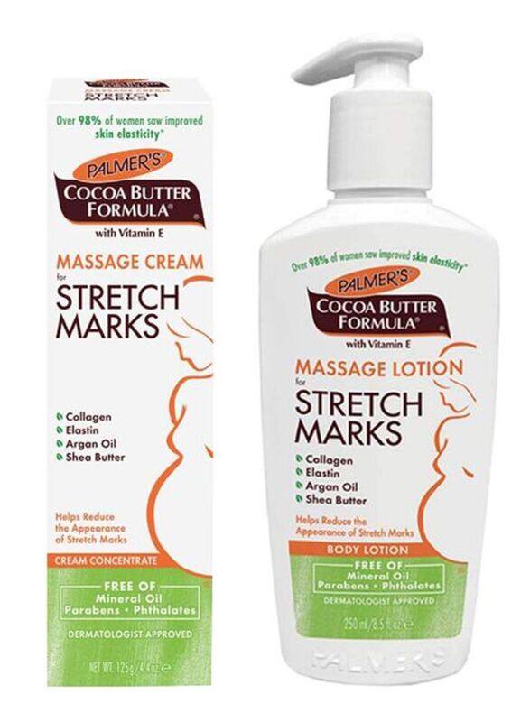 

Palmer's Cocoa Butter Formula Massage Set for Stretch Marks, Set 125gm + 250gm