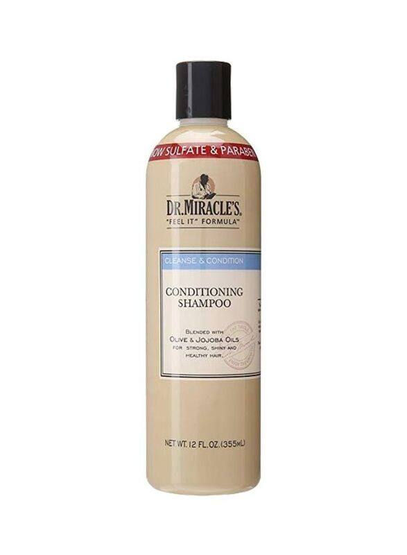 

Dr. Miracle'S Cleanse & Conditioning Shampoo with Olive & Jojoba Oil for All Hair Types, 12oz