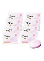 Dove Beauty Cream Pink Rosa Bar Soap Set, 8 x 800g