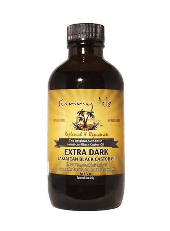 

Sunny Isle Jamaican Castor Oil with Extra Dark Black for All Hair Type, 4oz