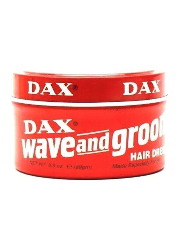 

Dax Wave And Groom Hair Dress With Nail File for All Hair Types, 3.5oz