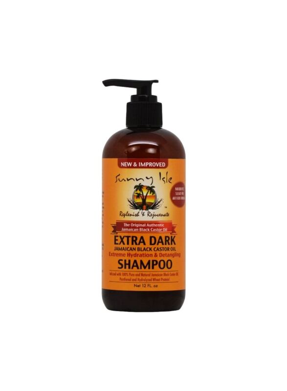 Sunny Isle Extra Dark Jamaican Black Castor Oil Shampoo, 12oz