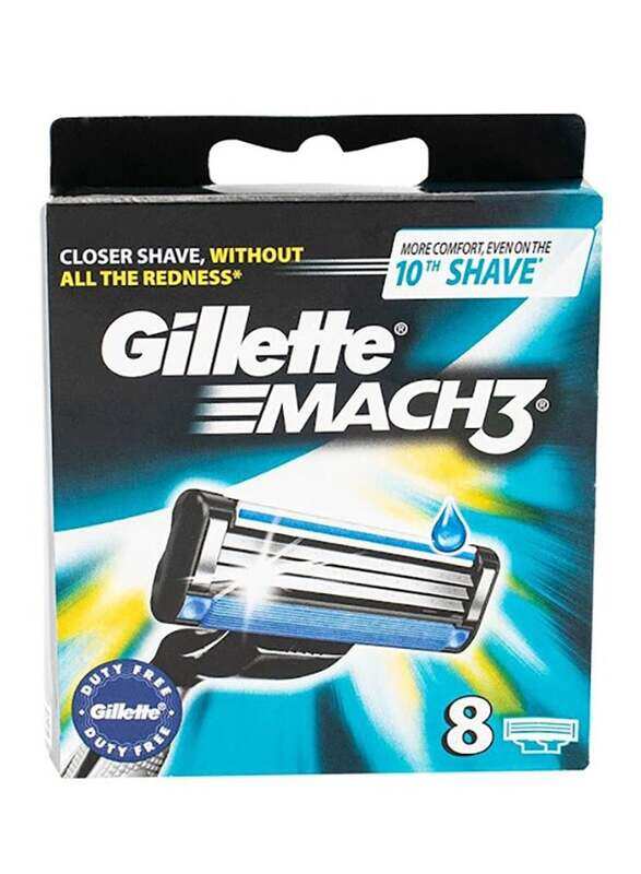 

Gillette Mach3 Blades, 8 Pieces