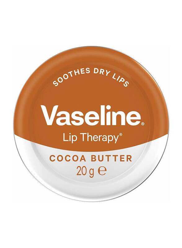 

Vaseline Lip Therapy Petroleum Jelly Cocoa Butter, 20g