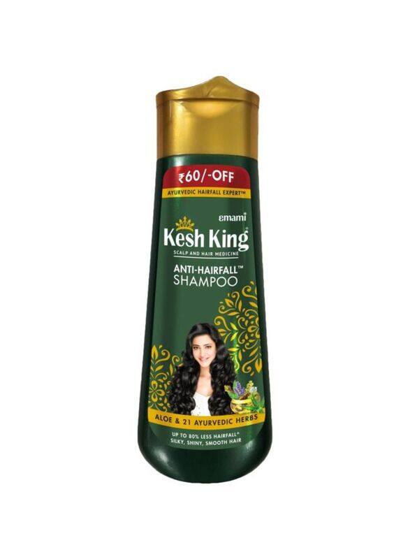 

Kesh King Anti Hairfall Shampoo for All Hair Types, 340ml