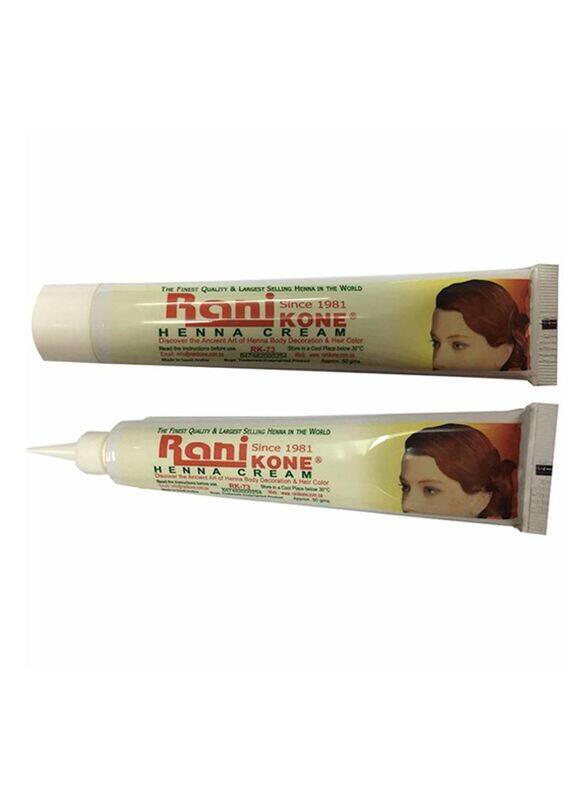 

Rani Kone Hair Colour and Body Decoration Henna Cream, 50g, Red