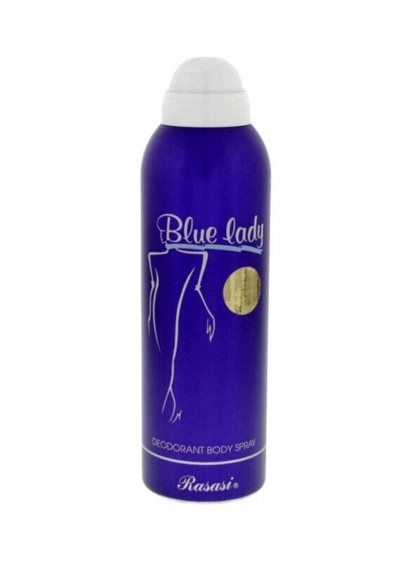 

Rasasi Blue Lady Deodorant Body Spray, 200ml