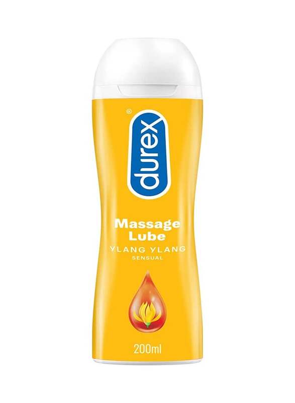 Durex 2-In-1 Massage Sensual Lube Gel Water, 200ml