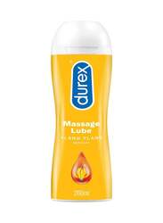 Durex 2-In-1 Massage Sensual Lube Gel Water, 200ml