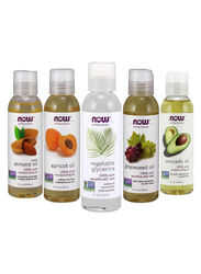 Now Foods Moisturizing Body Oil Set, 5 Pieces x 4oz