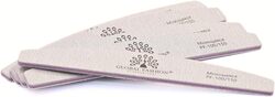 Global Fashion Professional Washable Nail File Set, 100/150, 24 Pieces, White